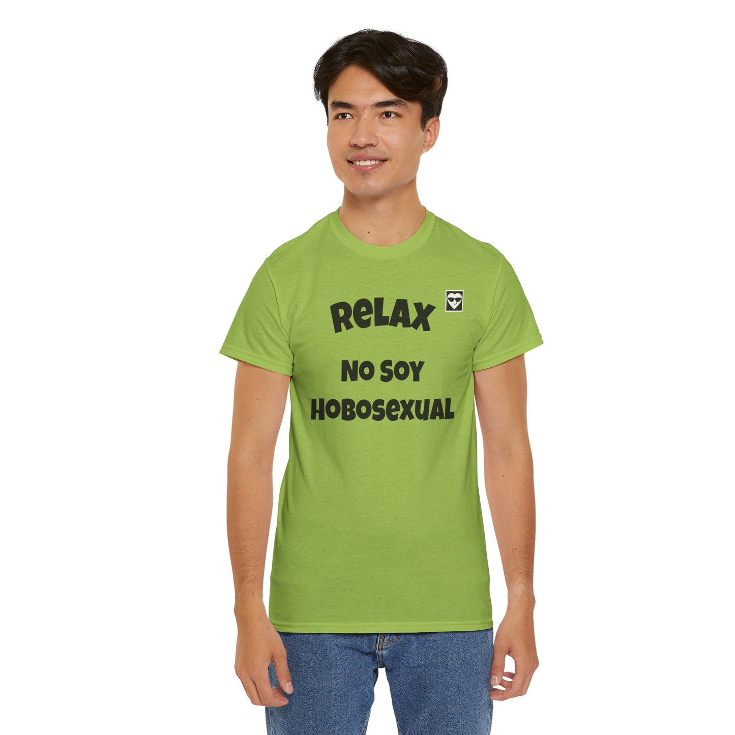 Funny Quote Unisex Tee - 'Relax, No Soy Hobosexual'