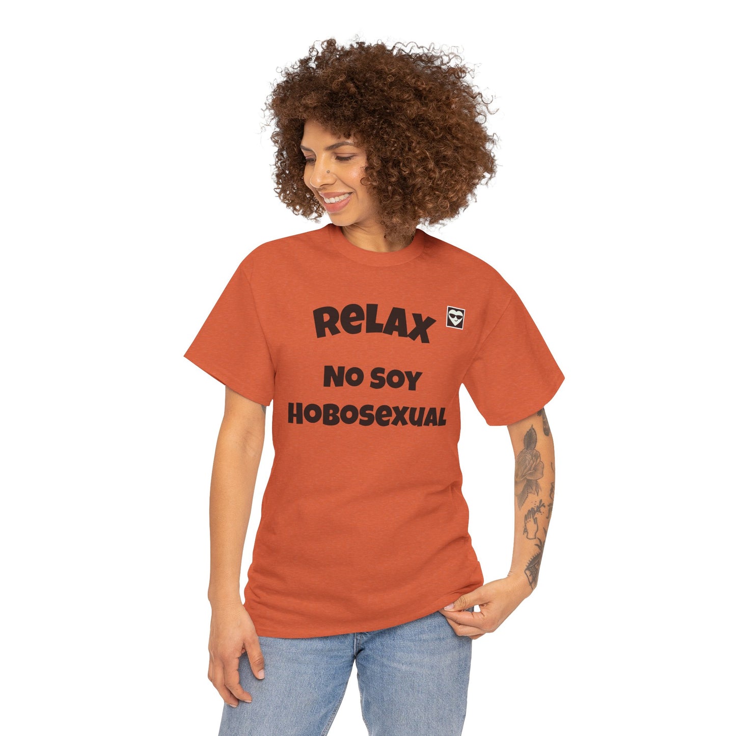 Funny Quote Unisex Tee - 'Relax, No Soy Hobosexual'