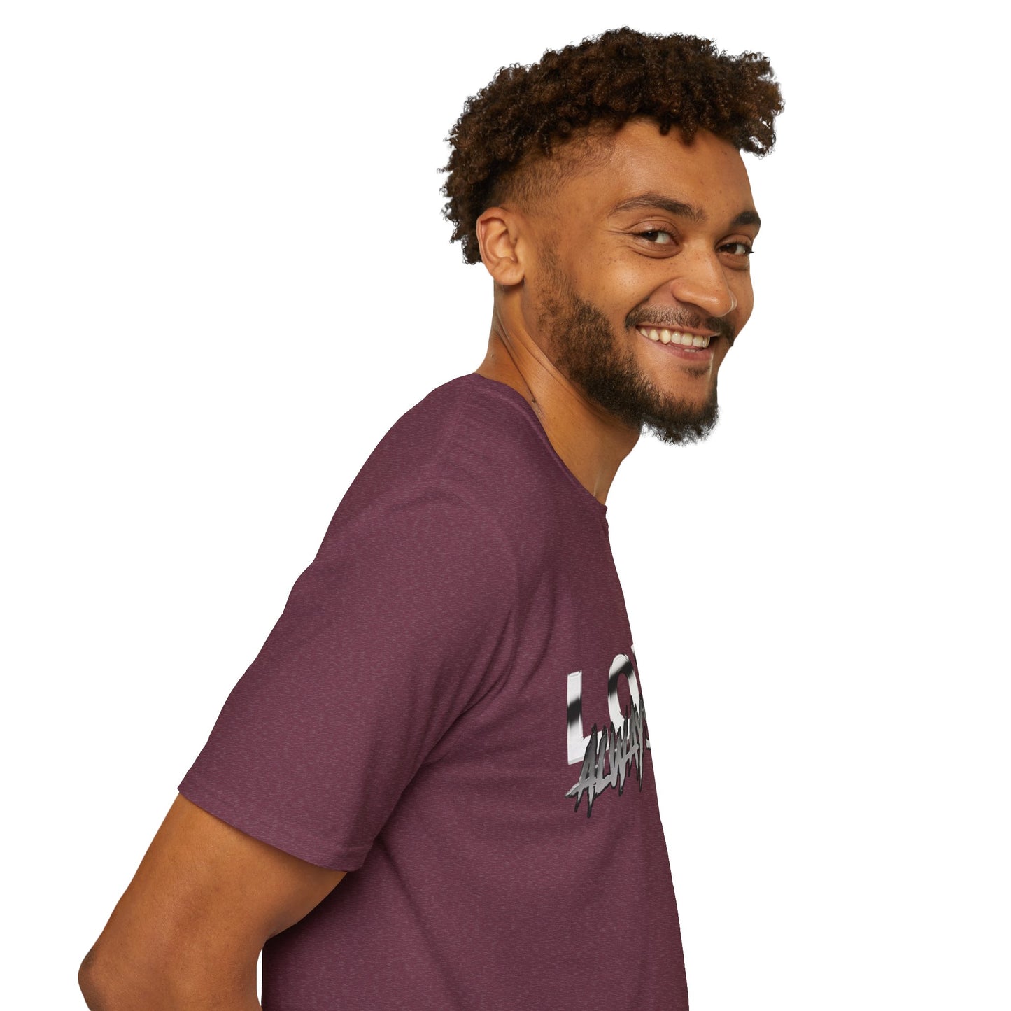 Love Always Wins Unisex Softstyle - Positive Vibes, Casual Wear, Inspirational Tees