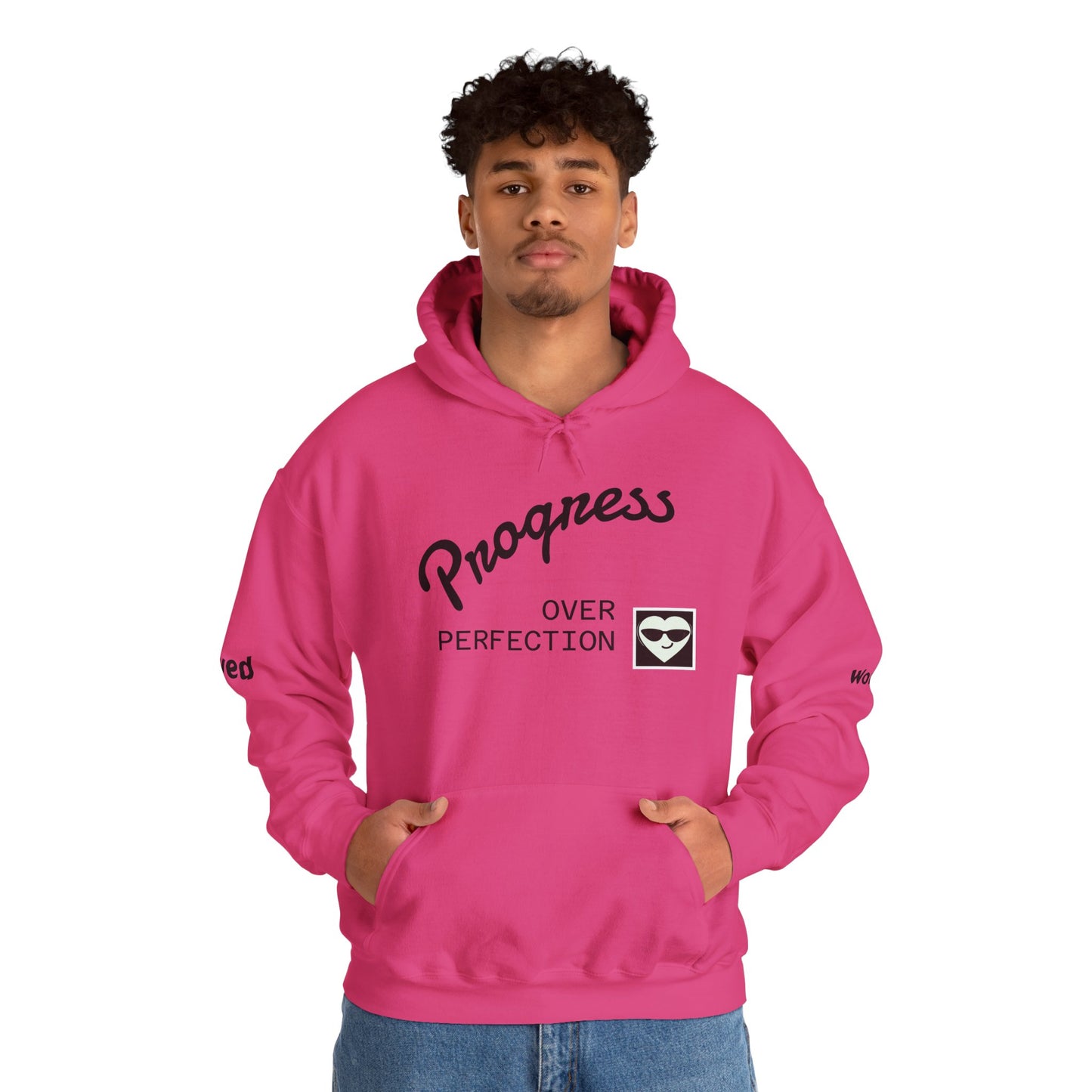 Inspirational Hoodie for Progress Lovers - Unisex Heavy Blend™ Sweatshirt