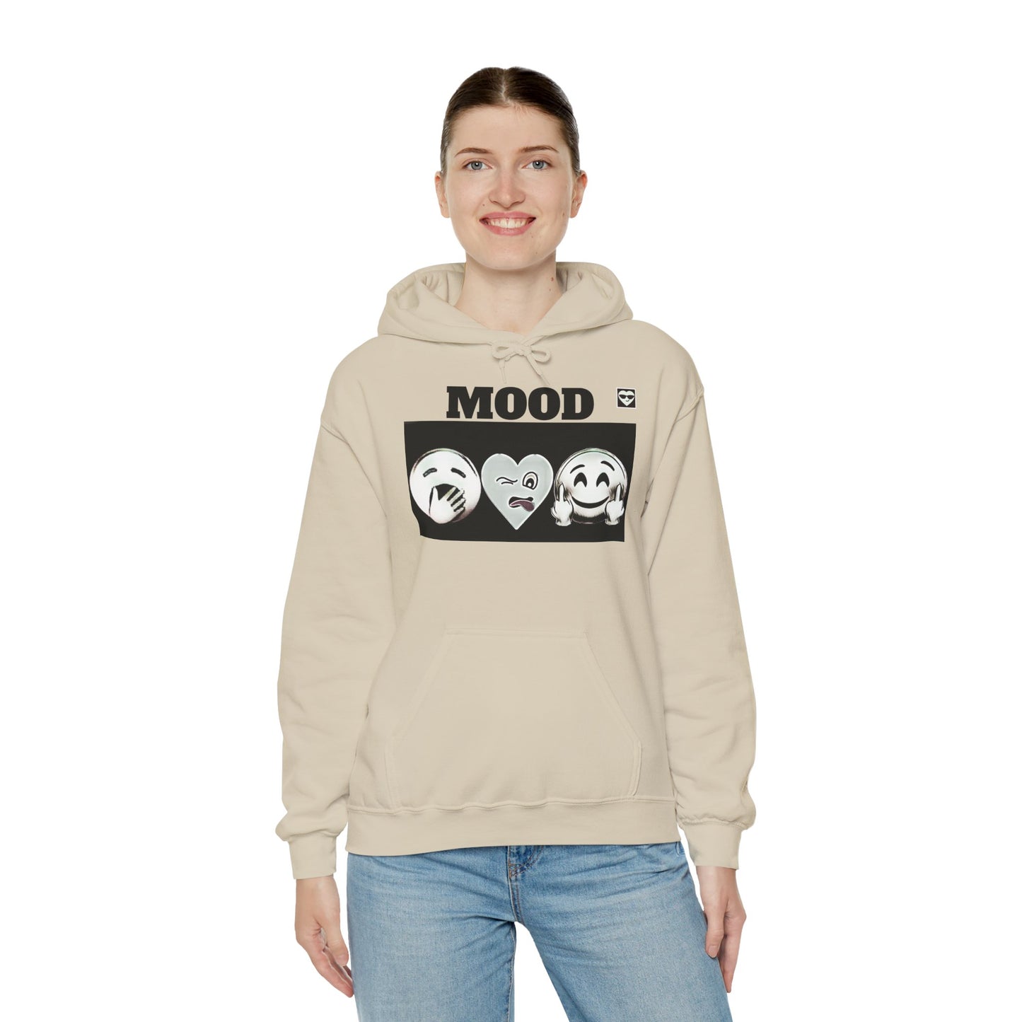 Funny Emoji Hooded Sweatshirt for Casual Style