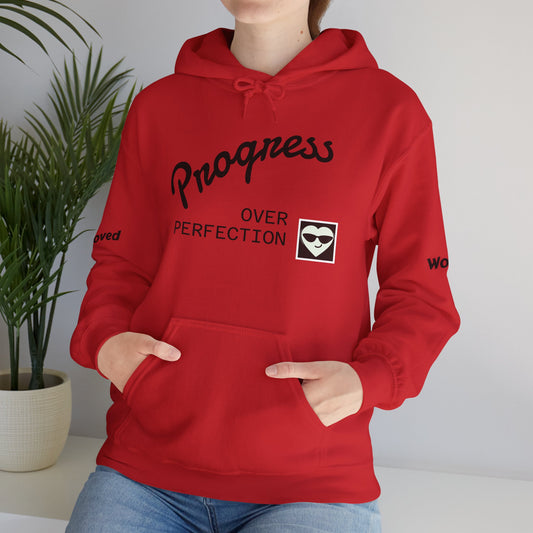 Inspirational Hoodie for Progress Lovers - Unisex Heavy Blend™ Sweatshirt